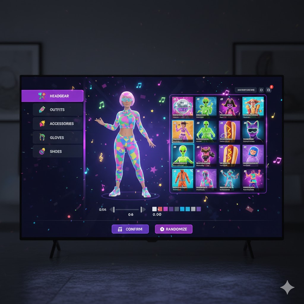 Just Dance Nintendo Switch avatar