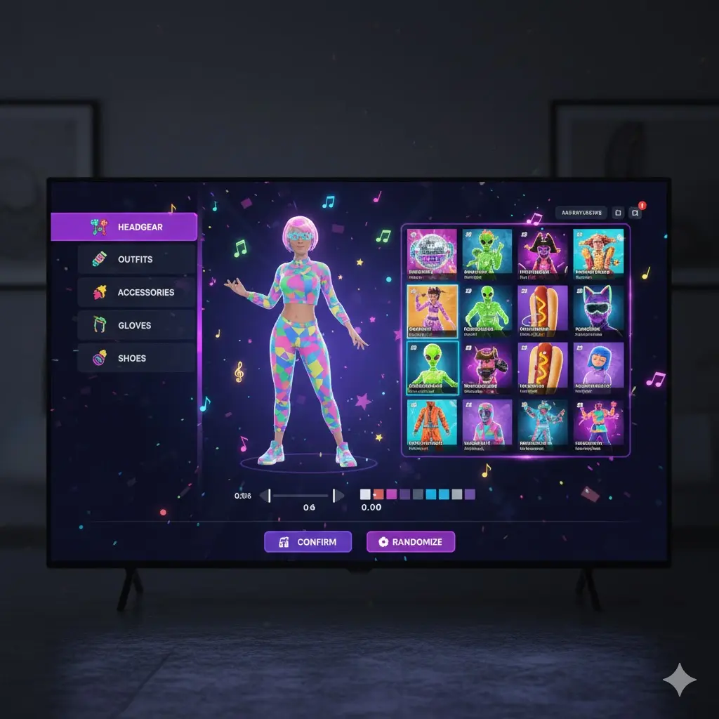 Just Dance Nintendo Switch avatar