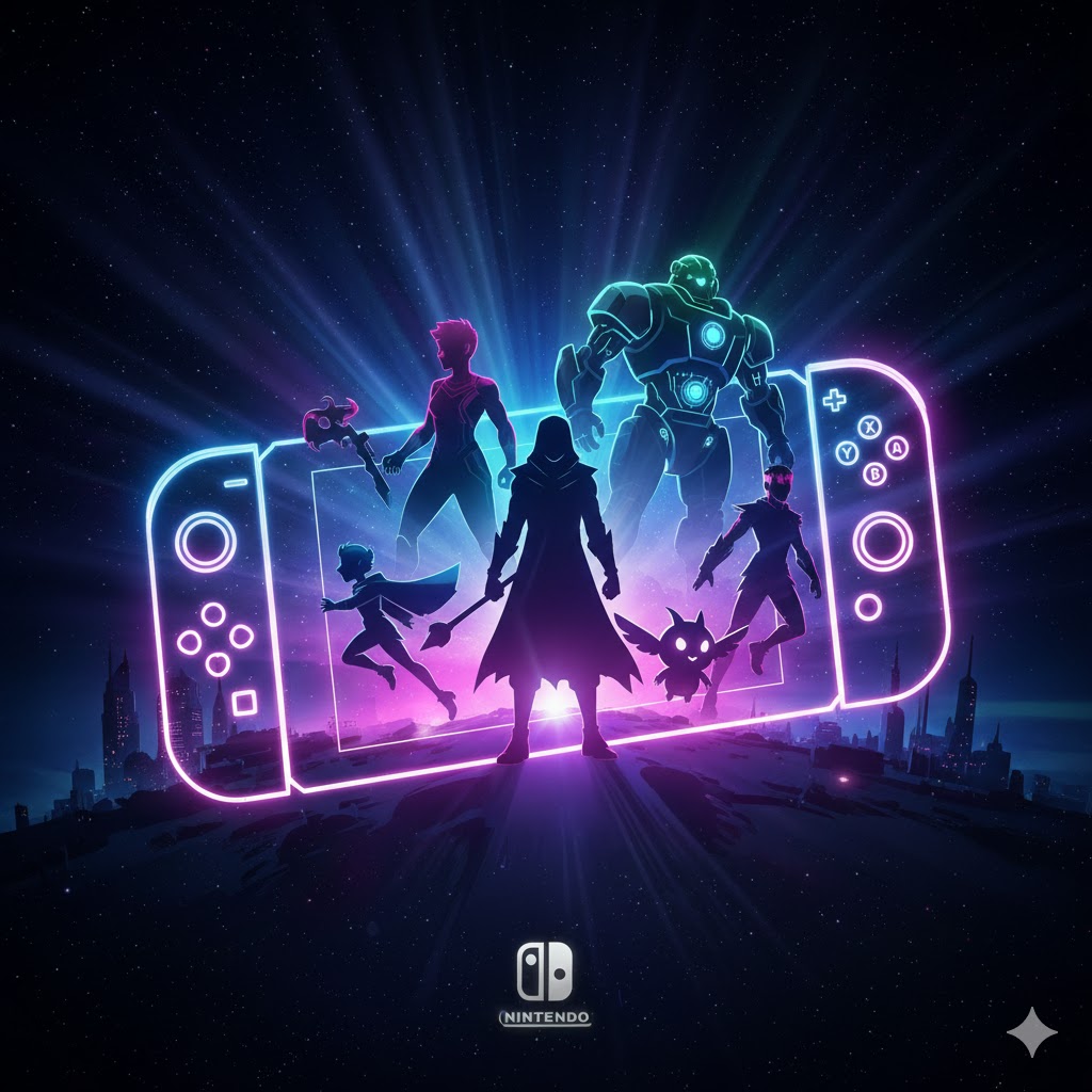 nya och kommande nintendo switch spel