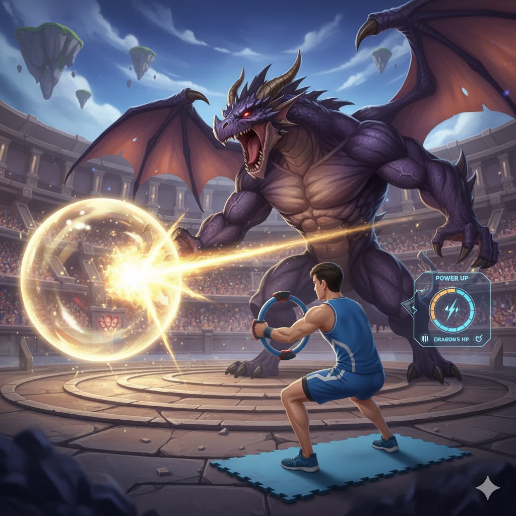 Ring Fit Adventure spel