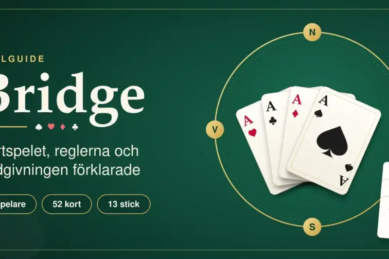 Bridge – kortspelet, reglerna och budgivningen förklarade