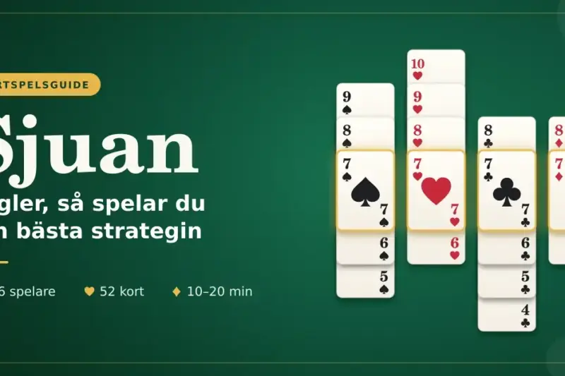 Sjuan – regler, så spelar du och bästa strategin