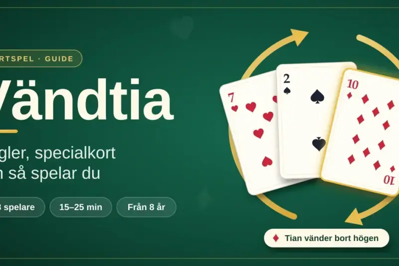 Vändtia – regler, specialkort och så spelar du kortspelet
